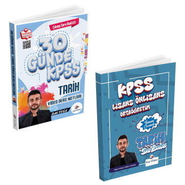 Dizgi Kitap 2026 KPSS Tarih Kazandıran 2'li Set Zeki Tuğa