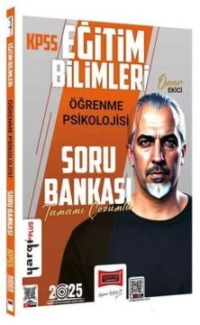 Yargı Yayınları 2025 KPSS Eğitim Bilimleri Tamamı Çözümlü Öğrenme Psikolojisi Soru Bankası