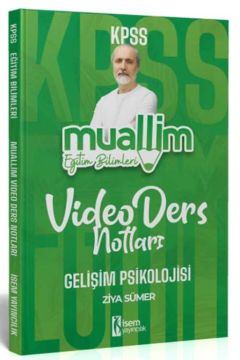 2025 KPSS Eğitim Bilimleri Muallim Gelişim Psikolojisi Ders Notu İsem Yayıncılık