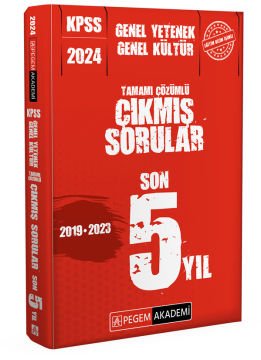 2024 KPSS Genel Yetenek Genel Kültür Çıkmış Sorular Son 5 Sınav