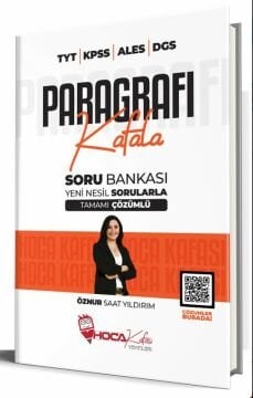 Hoca Kafası 2024 KPSS TYT ALES DGS Paragrafı Kafala Soru Bankası Çözümlü - Öznur Saat Yıldırım Hoca Kafası Yayınları