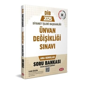 Diyanet İşleri Başkanlığı Ünvan Değişikliği Sınavı Ana Konular Konu Anlatımlı Data Yayınları