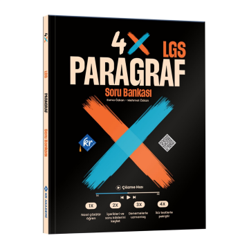 KR Akademi LGS 4X Paragraf Soru Bankası
