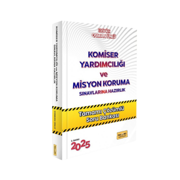 Makro Kitap 2025 Komiser Yardımcılığı ve Misyon Koruma Sınavlarına Hazırlık Çözümlü Soru Bankası