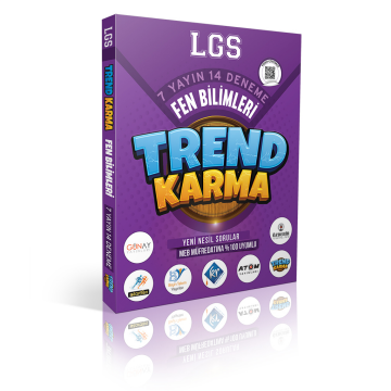 Trend Karma LGS Fen Bilimleri Denemeleri 7 Yayın 14 Deneme