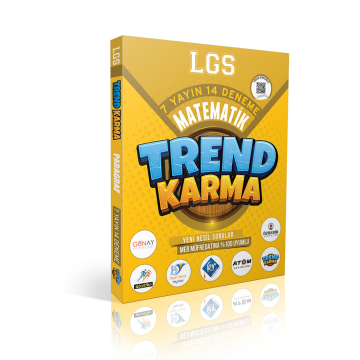 Trend Karma LGS Matematik Denemeleri 7 Yayın 14 Deneme