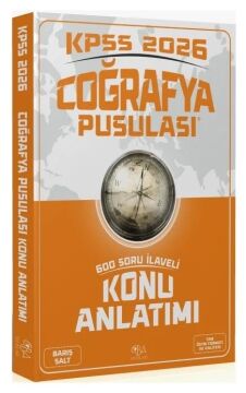 2026 KPSS Coğrafya Pusulası Konu Anlatımı Barış Salt CBA Yayınları
