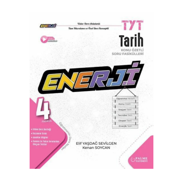 Palme Yayınları TYT Tarih Enerji Konu Özetli Soru Fasikülleri