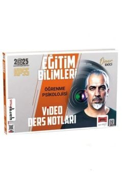 Yargı Yayınları 2025 KPSS Eğitim Bilimleri Öğrenme Psikolojisi Video Ders Notları