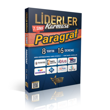 Liderler Karması 7. Sınıf Paragraf Denemeleri 8 Yayın 16 Deneme
