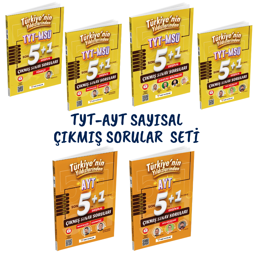 Tyt-Ayt Sayısal Çıkmış Sorular Seti 2024