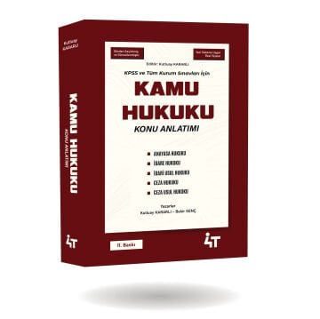 Kamu Hukuku Konu Anlatımı 4t Yayınları
