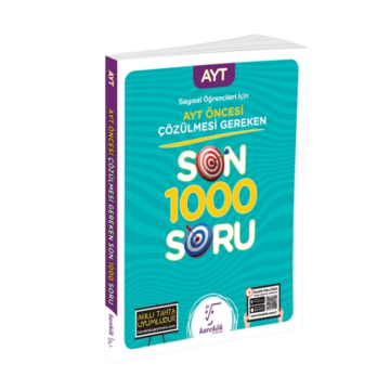 Karekök Yayınları Sayısal Öğrencileri İçin AYT Öncesi Son 1000 Soru