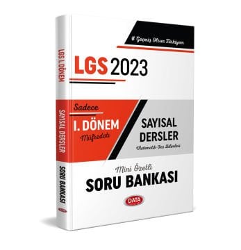 2023 LGS I. DÖNEM SAYISAL DERSLER  SORU BANKASI