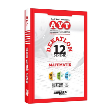 Ankara Yayıncılık AYT Matematik Dekatlon 12 Deneme