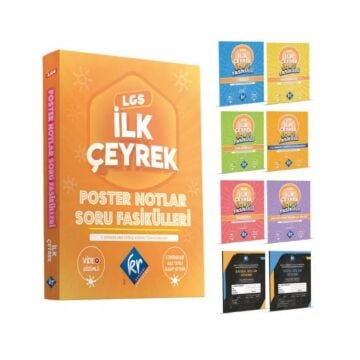 KR Akademi LGS İlk Çeyrek Poster Notlar Soru Fasikülleri (1. Çeyrek)