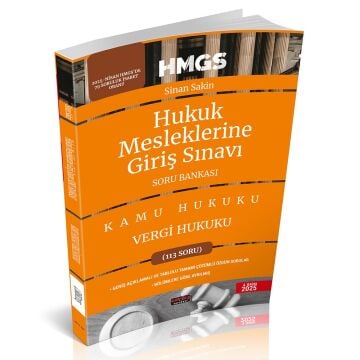 HMGS Vergi Hukuku Soru Bankası Savaş Yayınları 4. Baskı