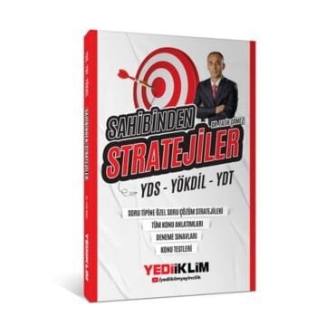 YDS YÖKDİL YDT Sahibinden Stratejiler Yediiklim Yayınları