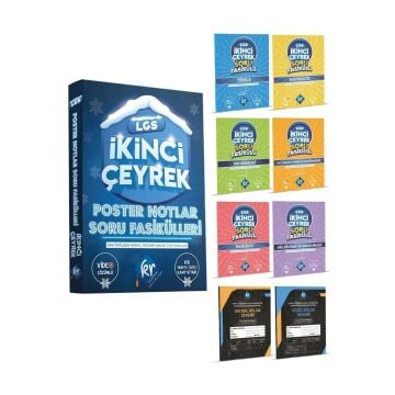 KR Akademi LGS İkinci Çeyrek Poster Notlar Soru Fasikülleri (2. Çeyrek)