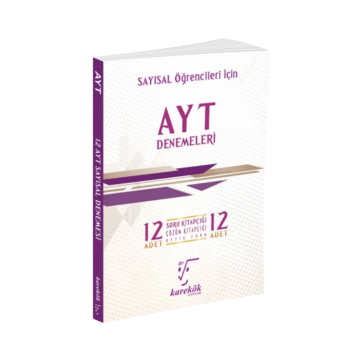 Karekök Yayınları AYT Sayısal 12'li Deneme Sınavı