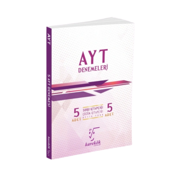 Karekök Yayınları AYT 5'li Denemeleri