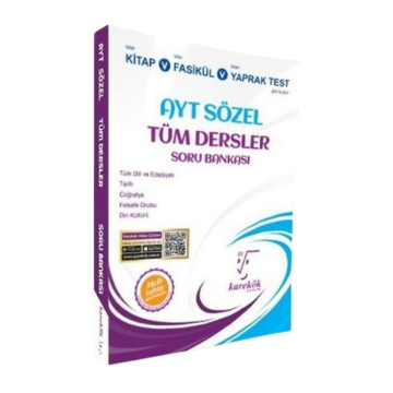 Karekök Yayınları AYT Sözel Tüm Dersler Soru Bankası