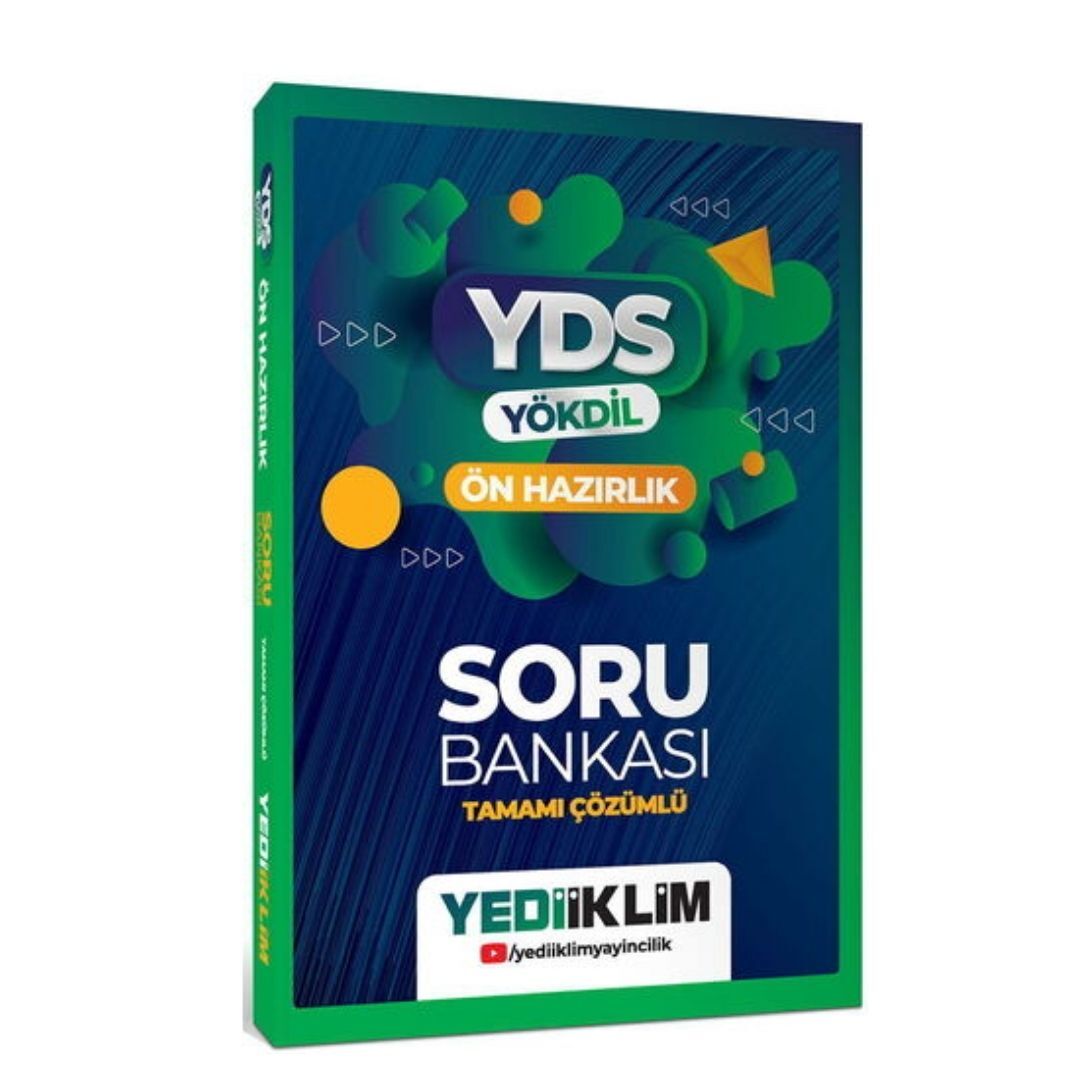 YDS YÖKDİL Ön Hazırlık Tamamı Çözümlü Soru Bankası Yediiklim Yayınları