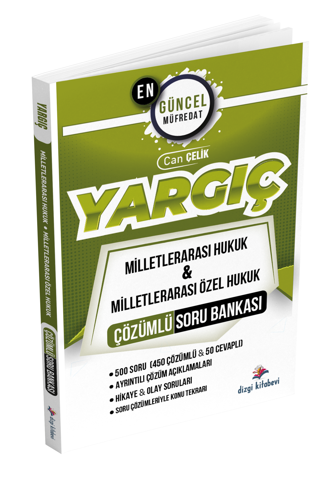 Dizgi Kitap 2024 Yargıç Milletlerarası Hukuk Milletlerarası Özel Hukuk Çözümlü Soru Bankası Can Çelik
