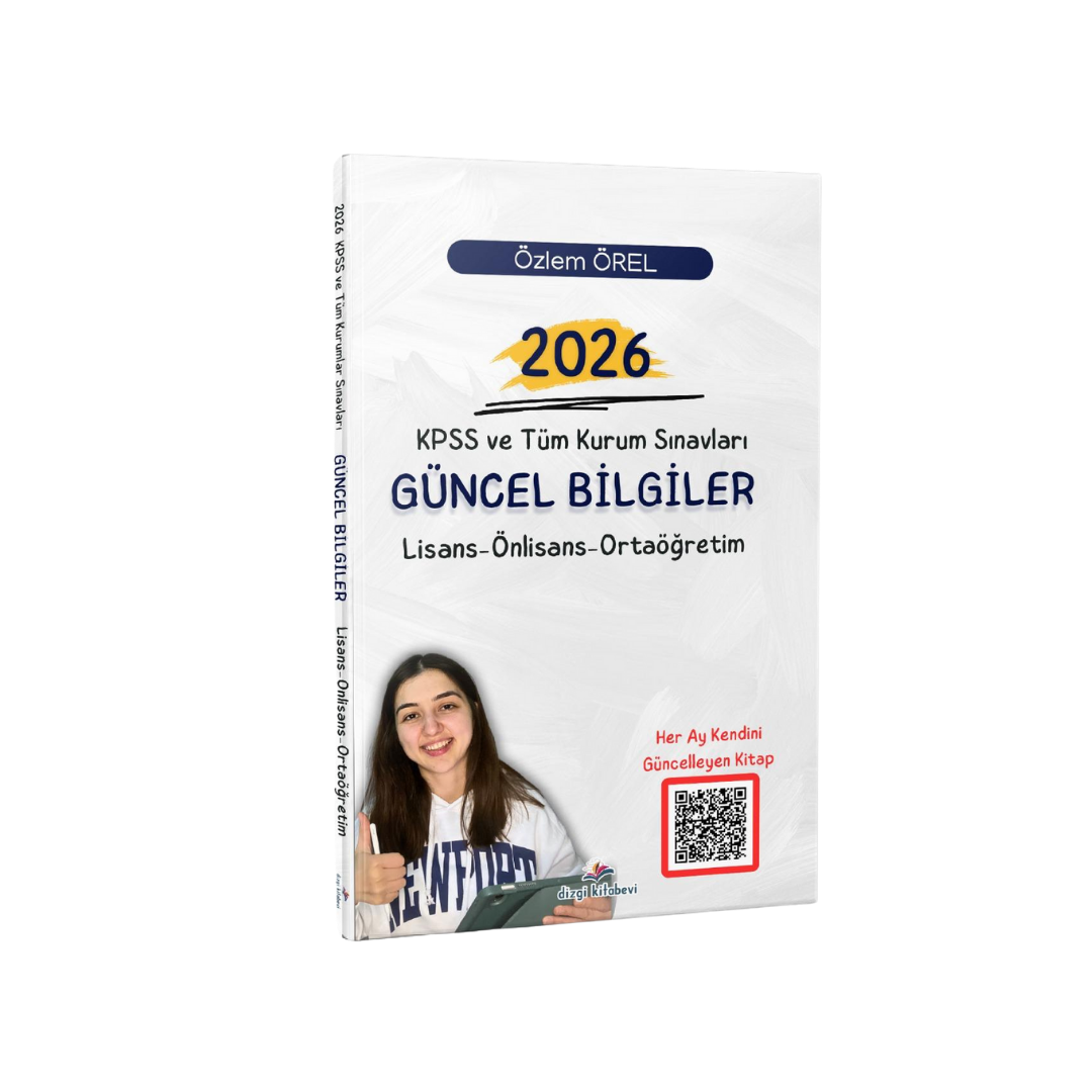 Dizgi Kitap 2026 KPSS ve Tüm Kurum Sınavları Güncel Bilgiler Özlem Örel