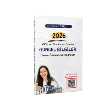 Dizgi Kitap 2026 KPSS ve Tüm Kurum Sınavları Güncel Bilgiler Özlem Örel