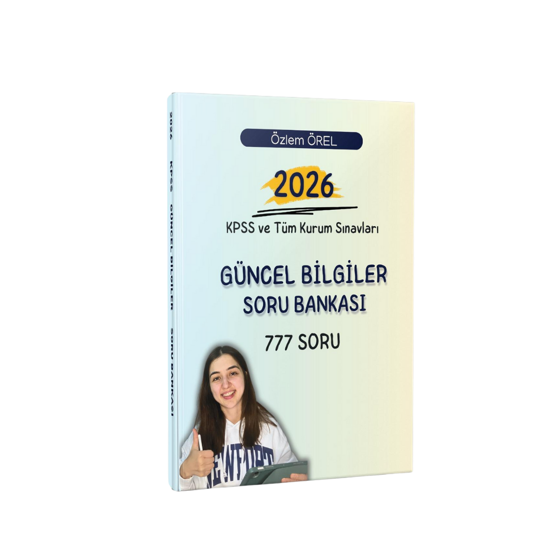 Dizgi Kitap 2026 KPSS ve Tüm Kurum Sınavları Güncel Bilgiler Soru Bankası Özlem Örel