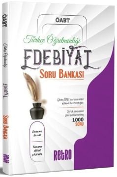 Retro Yayıncılık ÖABT Türkçe Öğretmenliği Edebiyat Soru Bankası