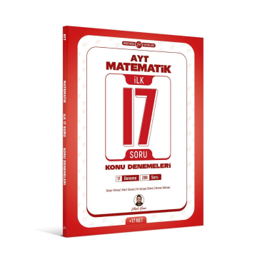 Mert Hoca Yayınları AYT Matematik İlk 17 Soru Konu Denemeleri