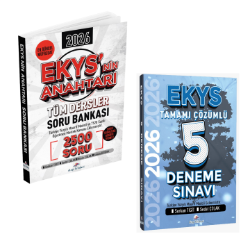 Dizgi Kitap 2026 MEB EKYS Müdür ve Müdür Yardımcılığı Ekys'nin Anahtarı Tüm Dersler Soru Bankası 2500 Soru ve Tamamı Çözümlü 5 Deneme Seti Serkan Tigit
