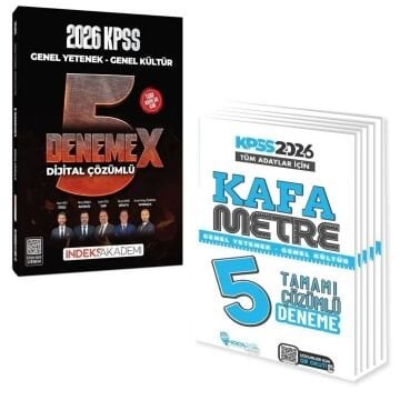 Dizgi Kitap 2026 KPSS Genel Yetenek Genel Kültür Tamamı Çözümlü Kazandıran 5 Deneme Seti