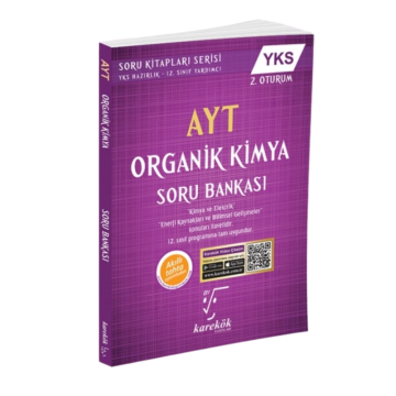 Karekök Yayınları AYT Organik Kimya Soru Bankası