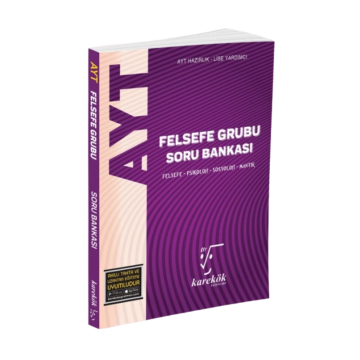Karekök Yayınları AYT Felsefe Grubu Soru Bankası