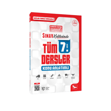 Sınav Yayınları Sınav Kalitesinde 7. Sınıf Tüm Dersler Konu Anlatımlı