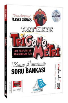 Yargı Yayınları Tüm Adaylar İçin Taktiklerle Trigonometri Konu Anlatımlı Soru Bankası İlyas Güneş