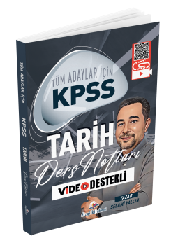 Dizgi Kitap 2026 Tüm Adaylar İçin KPSS Tarih Video Destekli Ders Notları Selami Yalçın