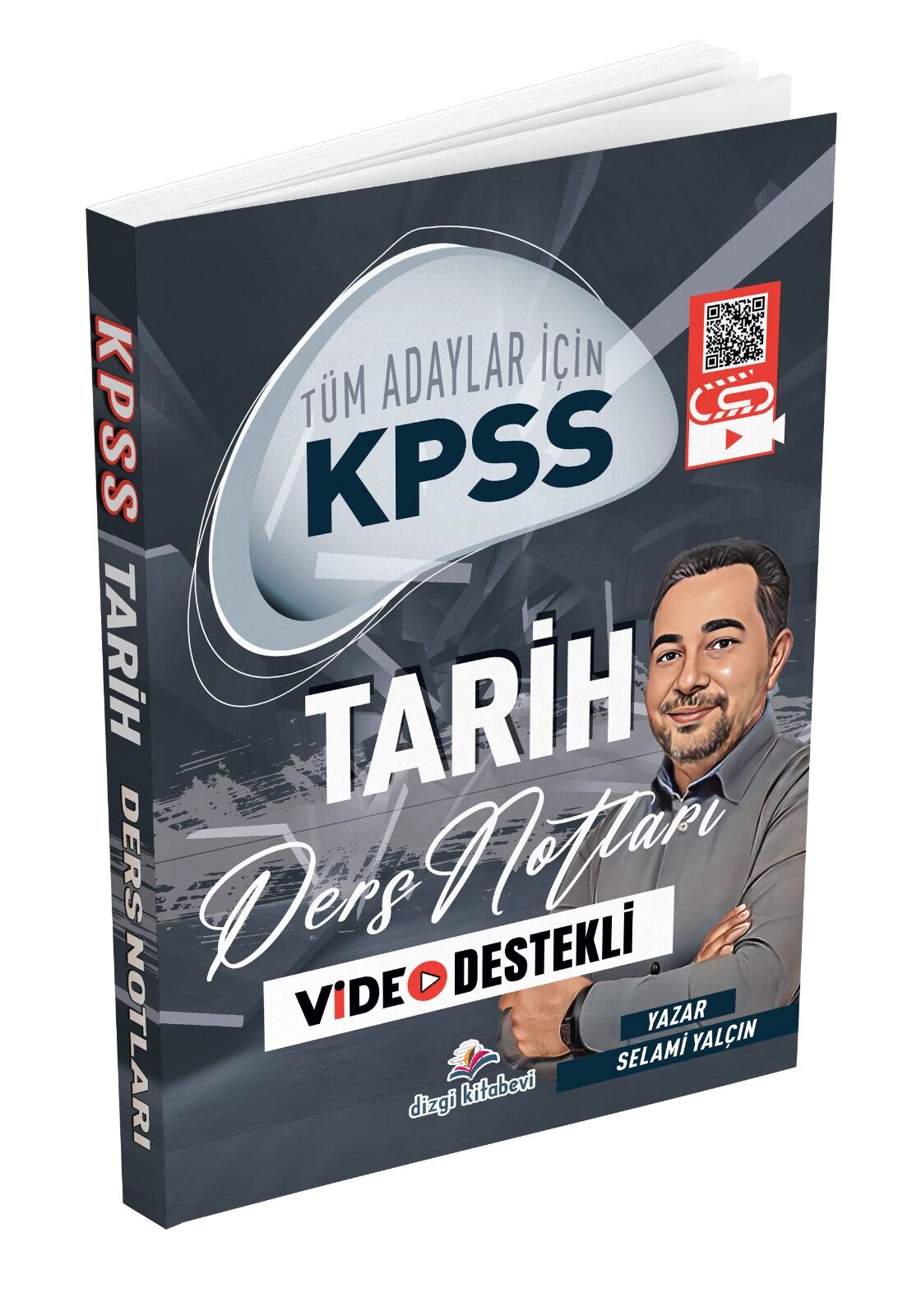 Dizgi Kitap 2026 Tüm Adaylar İçin KPSS Tarih Video Destekli Ders Notları Selami Yalçın