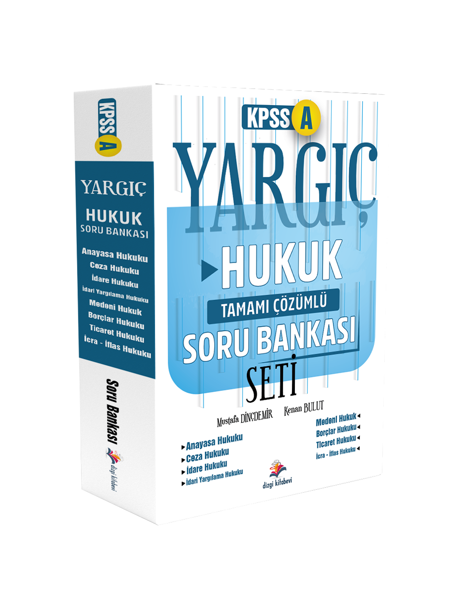 Dizgi Kitap 2025 Yargıç Kpss A Hukuk Tamamı Çözümlü Soru Bankası Seti