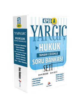 Dizgi Kitap 2025 Yargıç Kpss A Hukuk Tamamı Çözümlü Soru Bankası Seti