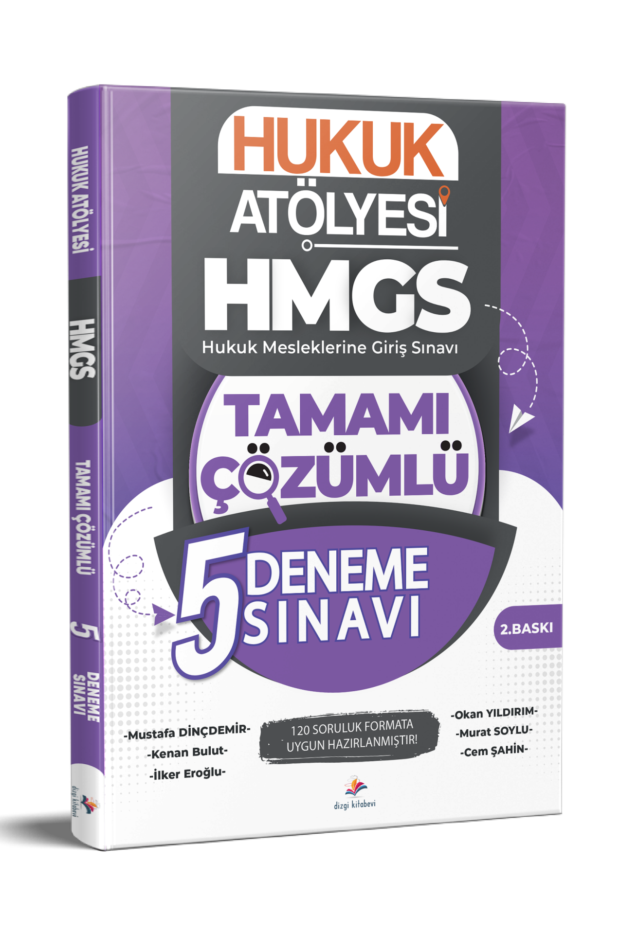 Dizgi Kitap 2026 Hukuk Atölyesi HMGS Hukuk Mesleklerine Giriş Sınavı Tamamı Çözümlü 5 Deneme Sınavı 2. Baskı
