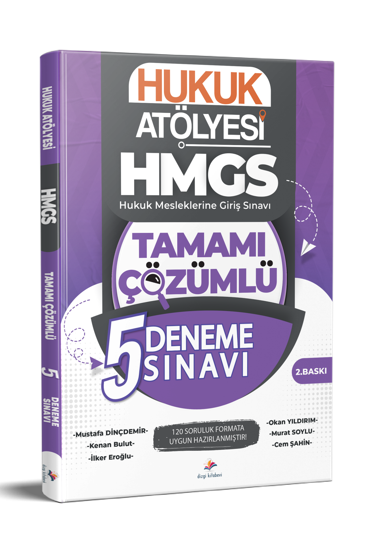 Dizgi Kitap 2026 Hukuk Atölyesi HMGS Hukuk Mesleklerine Giriş Sınavı Tamamı Çözümlü 5 Deneme Sınavı 2. Baskı