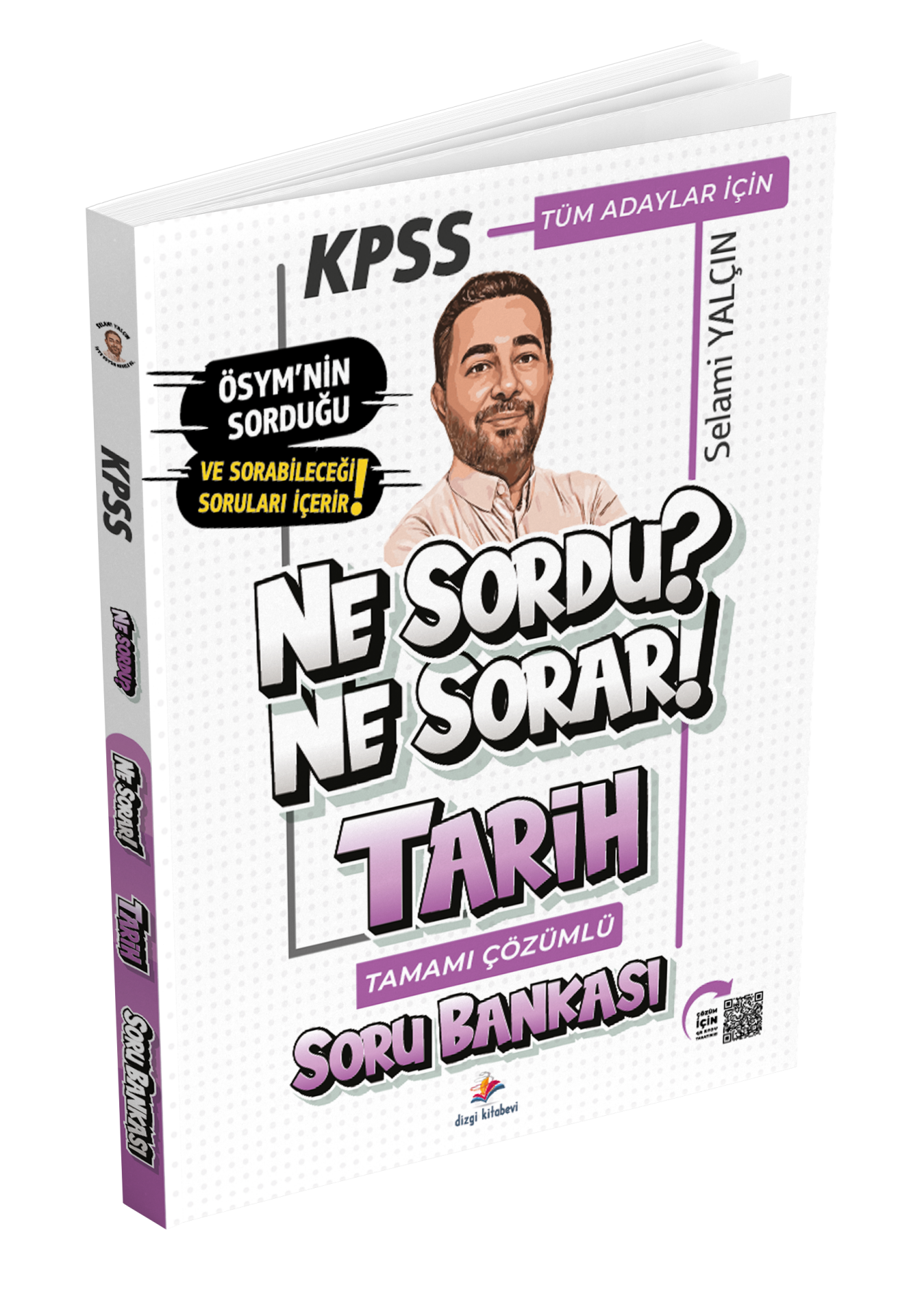 Dizgi Kitap 2026 Ne Sordu Ne Sorar Tüm Adaylar İçin KPSS Tarih PDF Çözümlü Soru Bankası Selami Yalçın