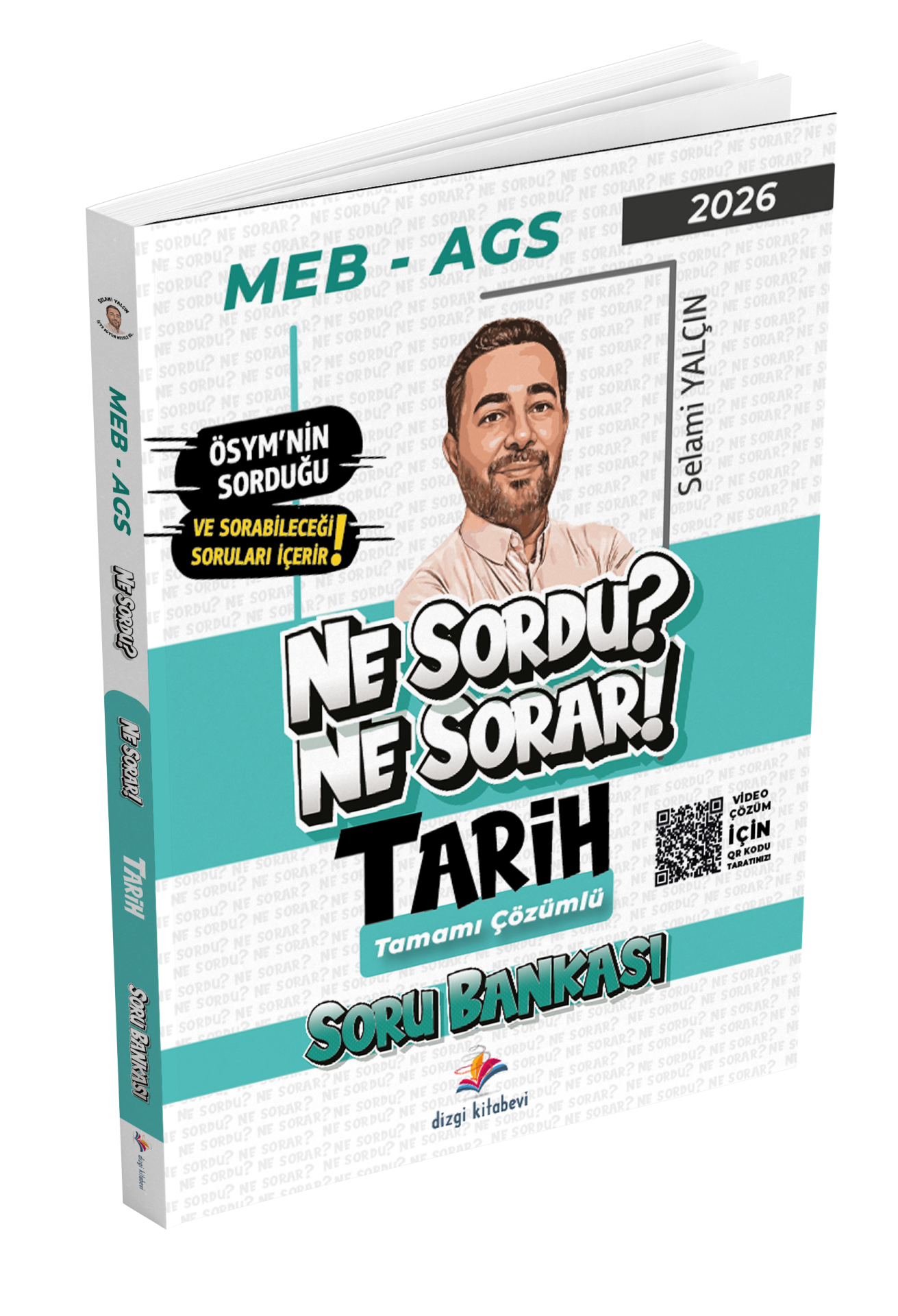 Dizgi Kitap 2026 Ne Sordu Ne Sorar MEB AGS Tarih Video Çözümlü Soru Bankası Selami Yalçın