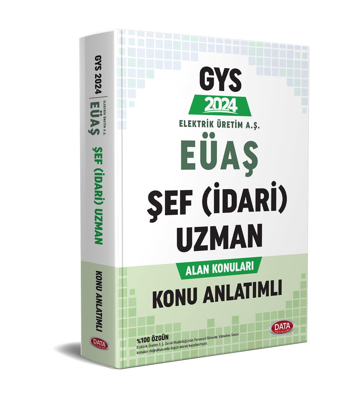 Elektrik Üretim AŞ (EÜAŞ) GYS Şef (İdari) Uzman Alan Konuları Konu Anlatımlı Data Yayınları