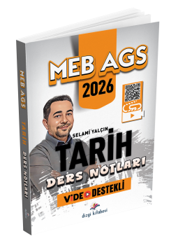 Dizgi Kitap 2026 MEB AGS Tarih Video Destekli Ders Notları Selami Yalçın