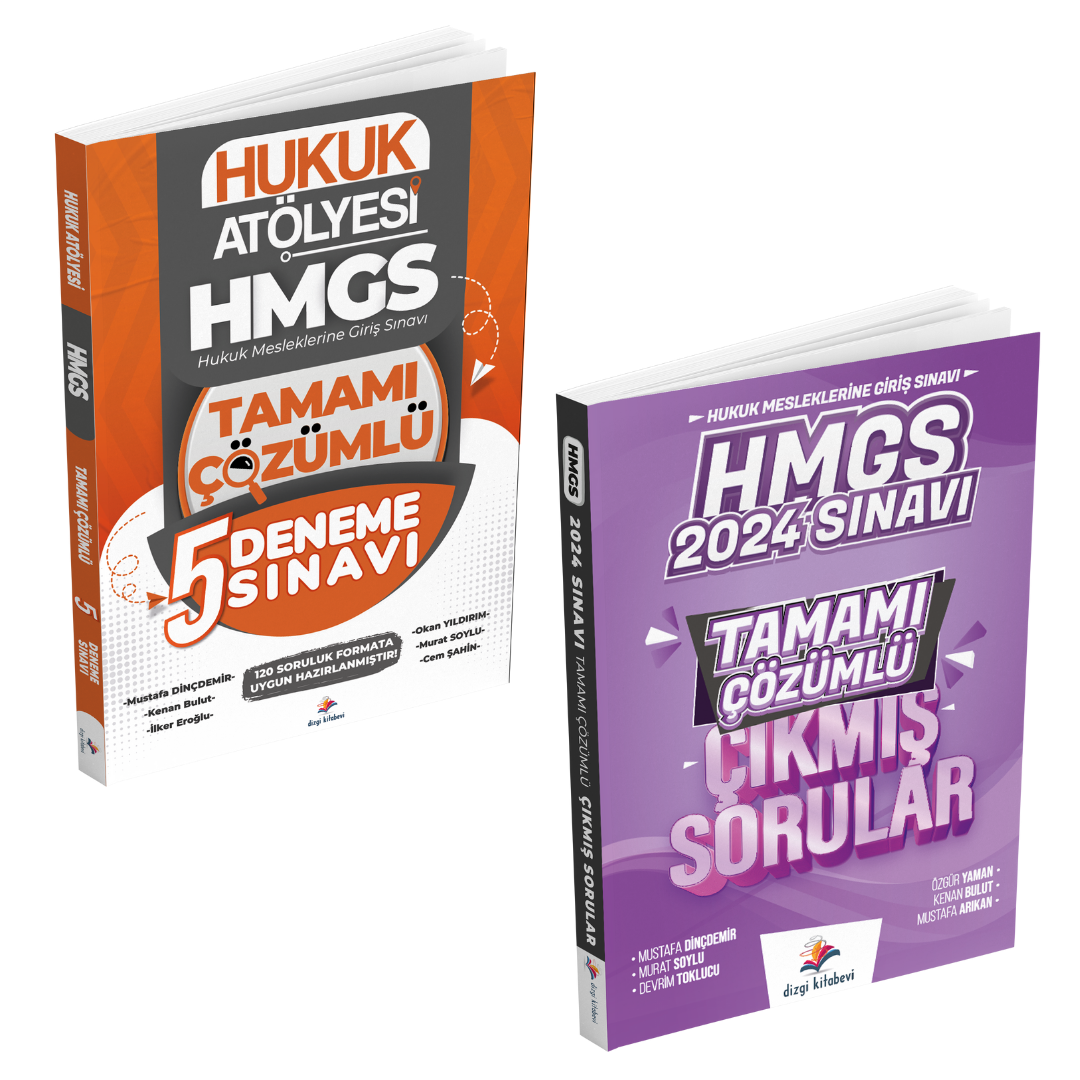 Dizgi Kitap 2025 Hukuk Atölyesi Hmgs Tamamı Çözümlü 5 Deneme Sınavı ve Çıkmış Sorular Seti